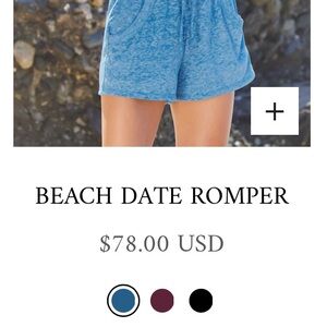 Becca By Rebecca Virtue Swim Line Romper